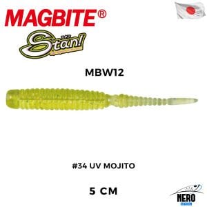 Magbite Stan 5cm #34 UV Mojito Kokulu Slikon Yem (8 Adet)