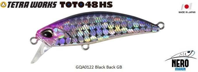 Tetra Works Toto 48HS  GQA0122 / Black Back GB