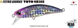 Tetra Works Toto 48HS  GQA0122 / Black Back GB