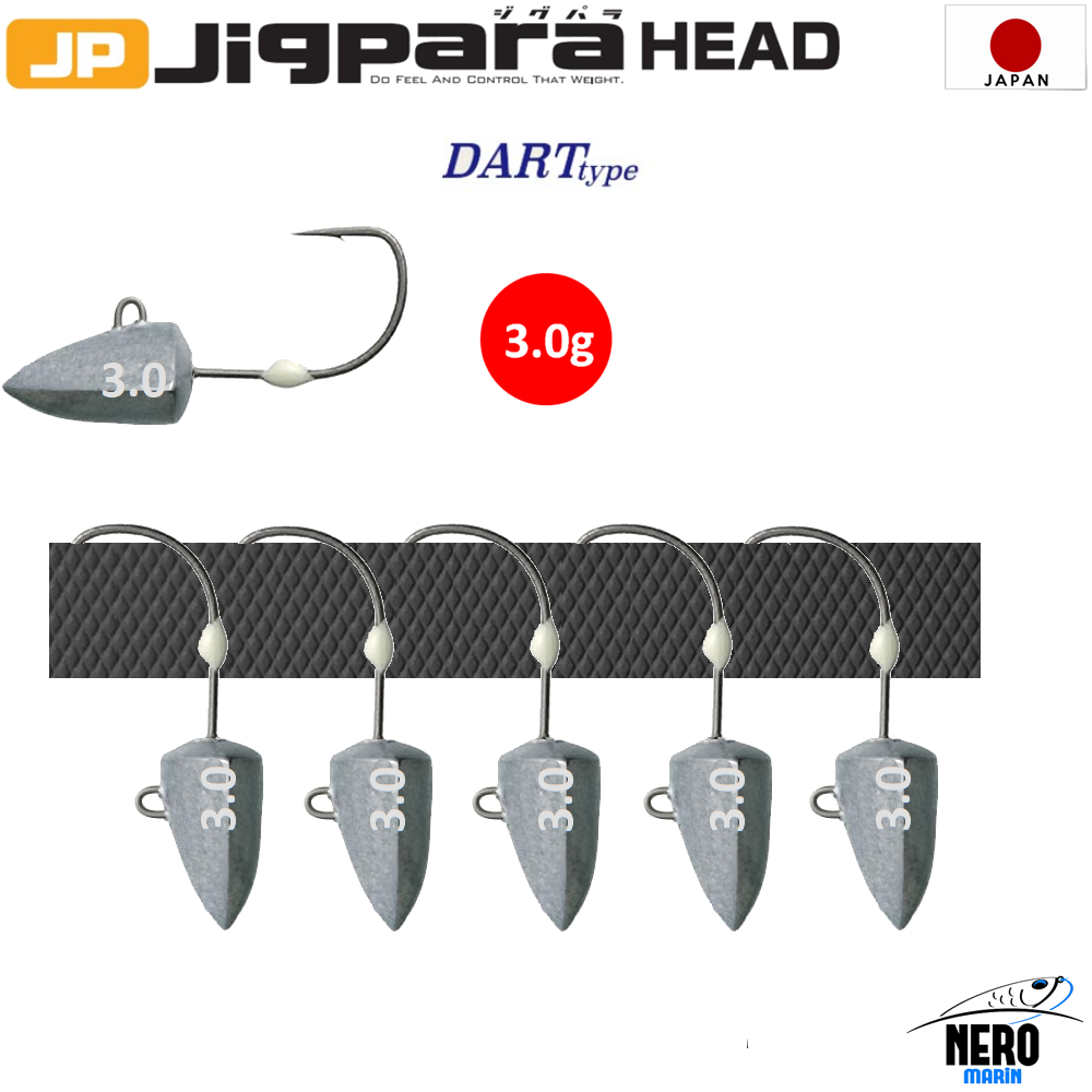 MC Jigpara Head JPHD-3.0 gr/ DART