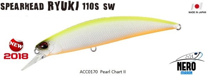 Spearhead Ryuki 110S SW ACC0170 / Pearl Chart II