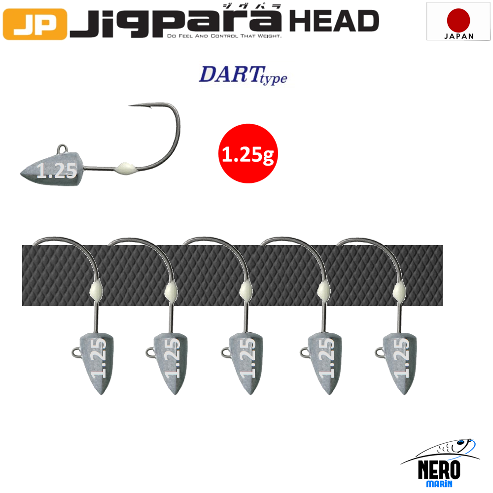 MC Jigpara Head JPHD-1.25 gr/ DART