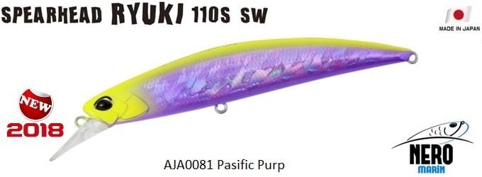 Spearhead Ryuki 110S SW AJA0181 / Pasific Purp