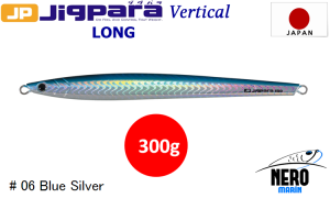 MC Jigpara Vertical Long JPVL-300gr #06 Blue Silver