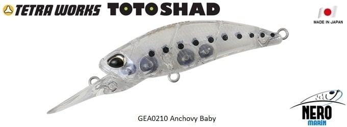 Tetra Works Toto Shad 48S  GEA0210 / Anchovy Baby