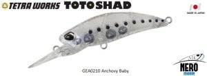 Tetra Works Toto Shad 48S  GEA0210 / Anchovy Baby