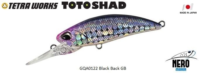 Tetra Works Toto Shad 48S  GQA0122 / Black Back GB