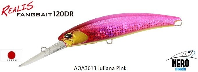 Realis Fangbait 120DR AQA3613 / Juliana Pink