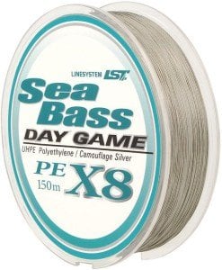Linesystem Seabass Day Game X8 150mt. PE 1.0