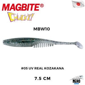 Magbite Chucky 7.5cm #05 UV Real Kozakana Kokulu Silikon Yem (5 Adet)