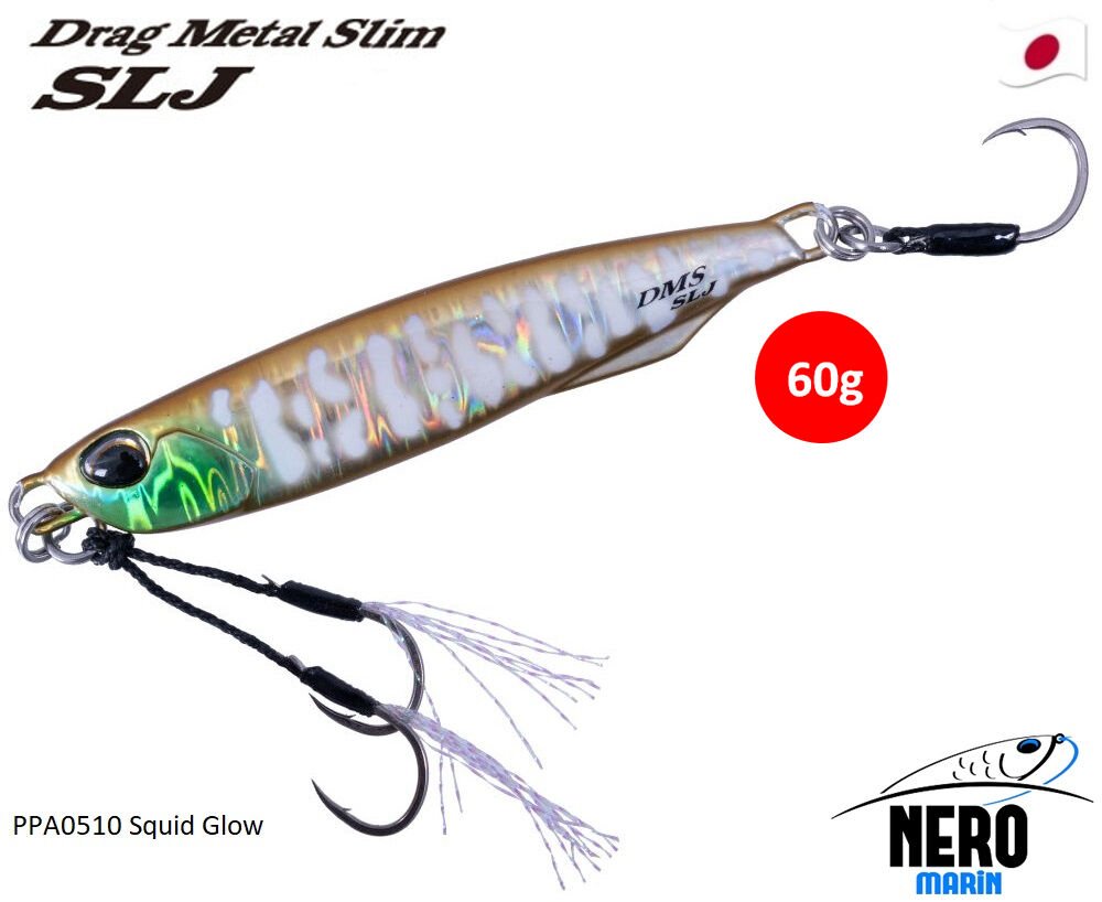 Duo drag Metal SLJ 60Gr. PPA0510 Squid Glow