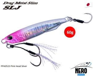 Duo drag Metal SLJ 60Gr. PPA0523 Pink Head Silver