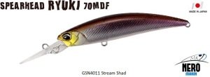 Spearhead Ryuki 70MDF GSN4011 / Stream Shad