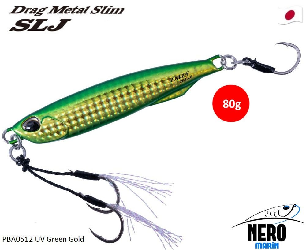 Duo drag Metal SLJ 80gr. PBA0512 UV Green Gold