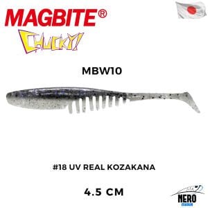 Magbite Chucky 4.5cm #18 UV Real Kozakana Kokulu Silikon Yem (6 Adet)