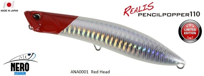 Realis Pencil Popper 110  AHA0001 / Read Head