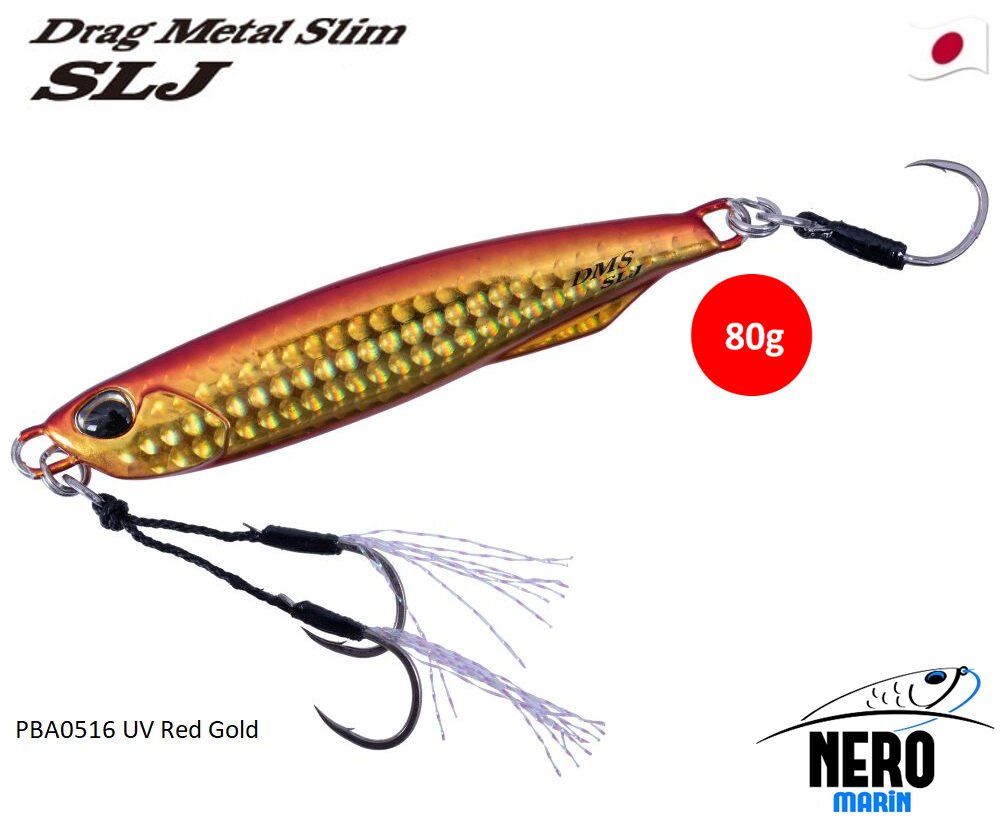 Duo drag Metal SLJ 80gr. PBA0516 UV Red Gold