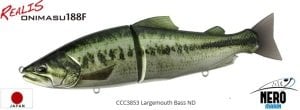 Realis Onimasu 188F  CCC3853 / Largemouth Bass ND