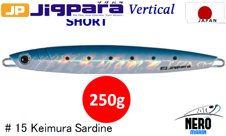 MC Jigpara Vertical Short JPV-250g #15 Keimura Iwashi