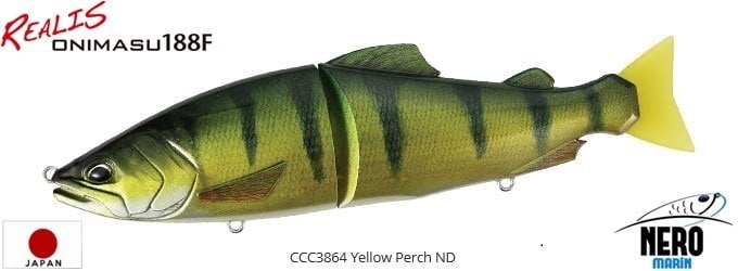 Realis Onimasu 188F  CCC3864 / Yellow Perch ND