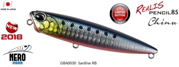 Realis Pencil 85 Chinu  GBA0030 / Sardine RB