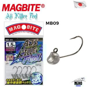 Magbite Ajikiller Feel Jighead #10 1.5gr (5 Adet)