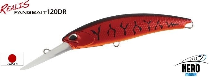 Realis Fangbait 120DR  ACC3069 / Red Tiger
