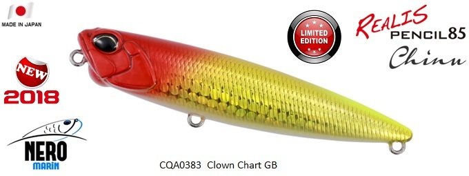 Realis Pencil 85 Chinu  CQA0383 / Clown Chart GB