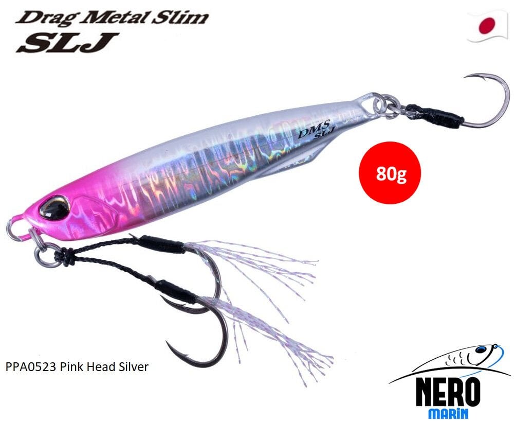 Duo drag Metal SLJ 80gr. PPA0523 Pink Head Silver