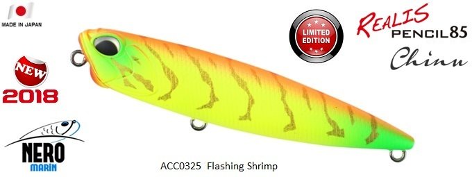 Realis Pencil 85 Chinu  ACC0325 / Flashing Shrimp