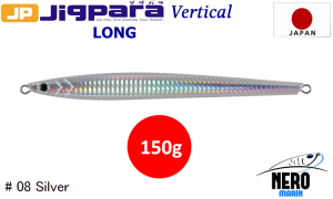 MC Jigpara Vertical Long JPVL-150gr #08 Silver