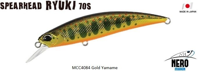 Spearhead Ryuki 70S  MCC4084 / Gold Yamame