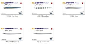 MC Metal Dragon Jig MDGN-250 #047 Glow Silver