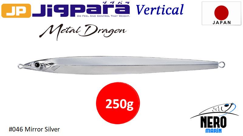MC Metal Dragon Jig MDGN-250 #046 Mirror Silver