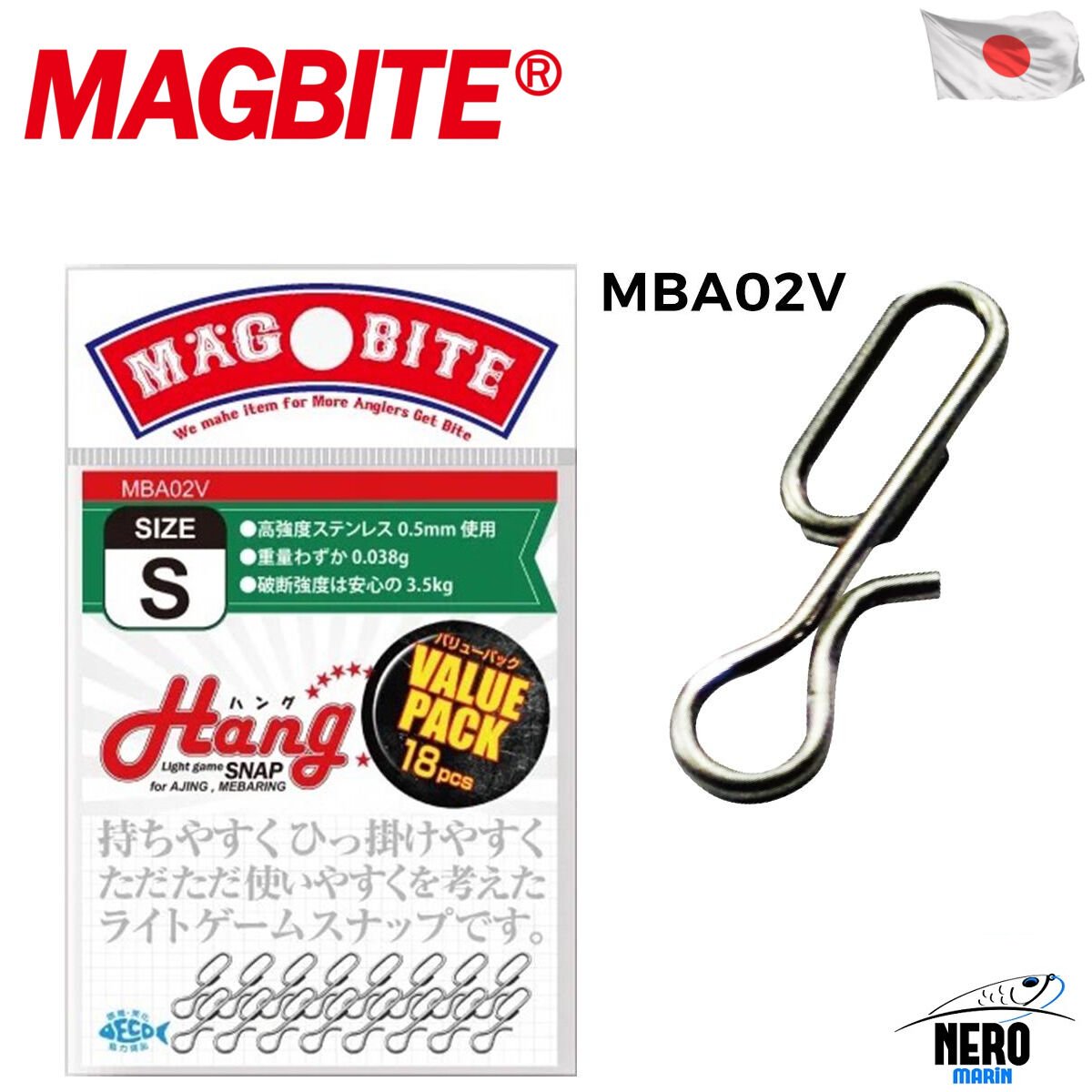 Magbite Light Game Snap Hang #S (18 Adet)