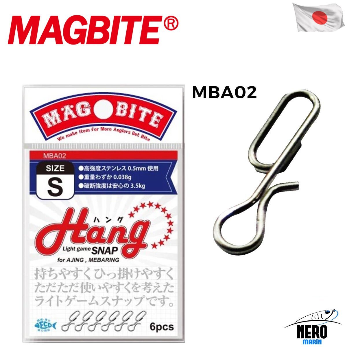 Magbite Light Game Snap Hang #S (6 Adet)
