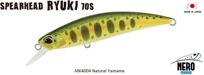 Spearhead Ryuki 70S  ANI4004 / Natural Yamame