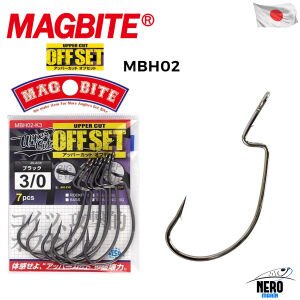 Magbite Uppercut Offset İğne Siyah #3/0 (7 Adet)