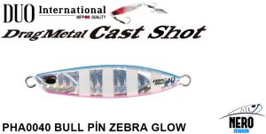 Duo Drag Metal Cast Shot Jig 40Gr. PHA0040 Blue Pink Zebra Glow
