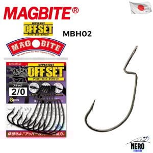 Magbite Uppercut Offset İğne Siyah #2/0 (8 Adet)