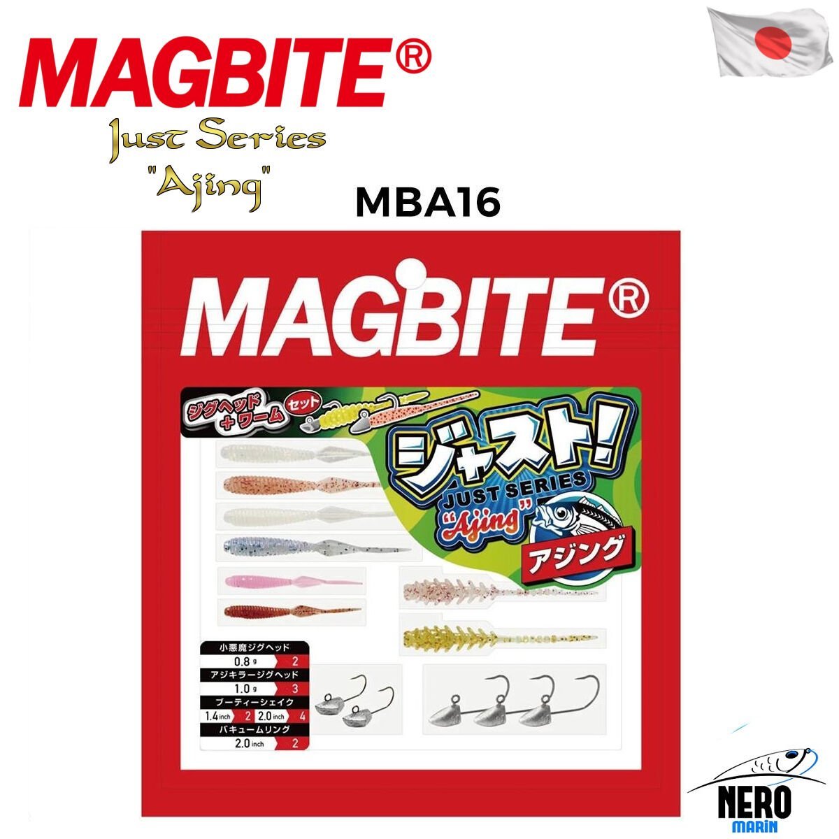 Magbite Just Series Ajing 13 Parça LRF Seti