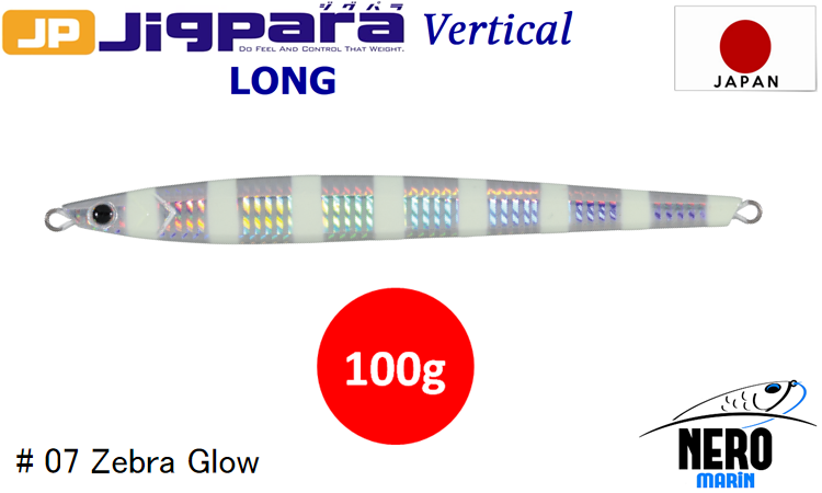 MC Jigpara Vertical Long JPVL-100gr #07 Zebra Glow