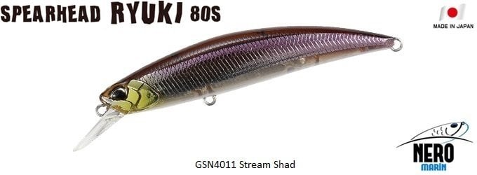 Spearhead Ryuki 80S  GSN4011 / Stream Shad