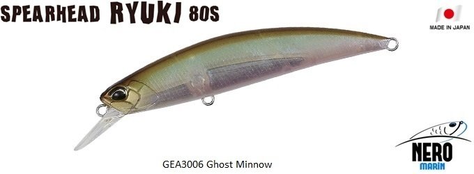 Spearhead Ryuki 80S  GEA3006 / Ghost Minnow