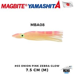 Magbite Octopus Bait Rock Tune L 10.5cm #3 Onion Pink Zebra Glow (3 Adet)