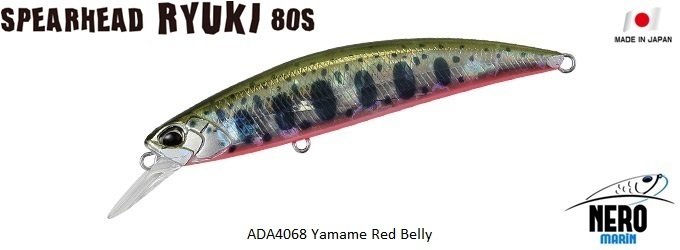 Spearhead Ryuki 80S  ADA4068 / Yamame Red Belly