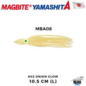 Magbite Octopus Bait Rock Tune L 10.5cm #2 Onion Glow (3 Adet)