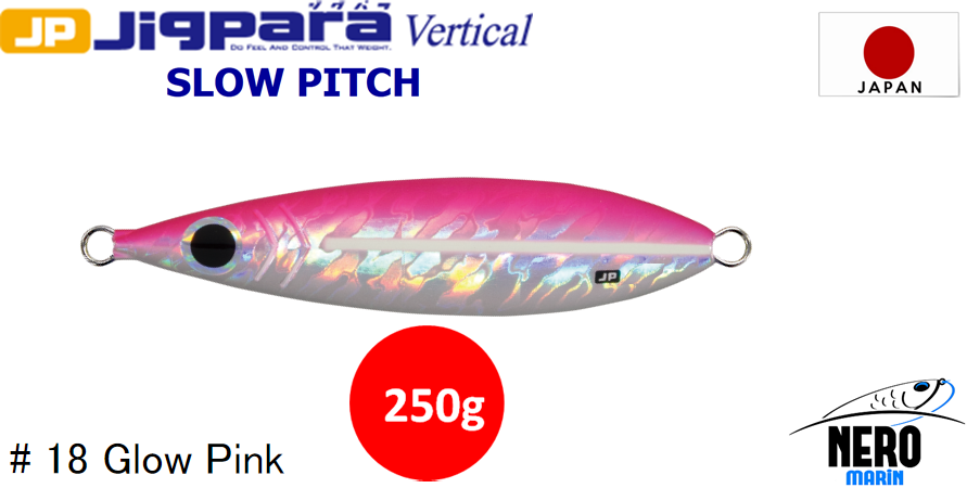 MC Jigpara Vertical Slow Pitch JPVSP-250gr #18 Glow Pink