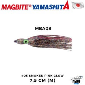 Magbite Octopus Bait Rock Tune M 7.5cm #5 Smoked Pink Glow (3 Adet)