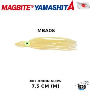 Magbite Octopus Bait Rock Tune M 7.5cm #2 Onion Glow (3 Adet)
